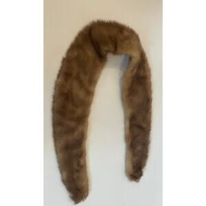 Beautiful vintage genuine fur neck collar,